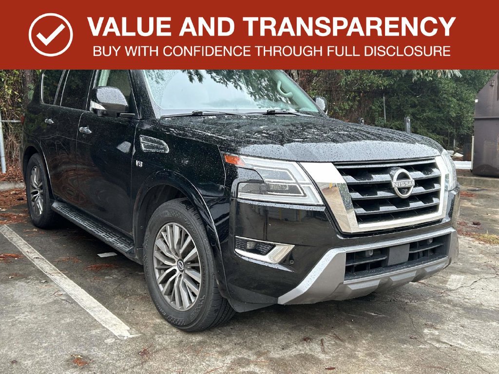 Used 2021 Nissan Armada SL w/ Captain's Chairs Package RWD image 1