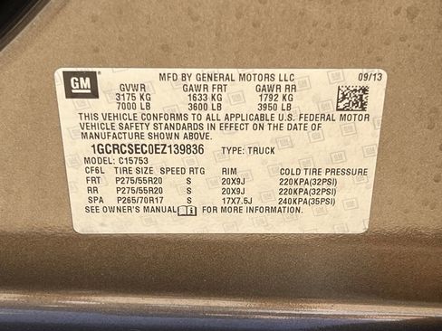 Used 2014 Chevrolet Silverado 1500 LTZ w/ Texas Edition, 1LZ Trim image 37