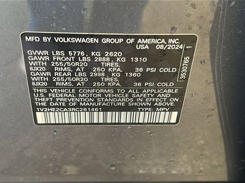 Used 2024 Volkswagen Atlas Cross Sport SE image 42