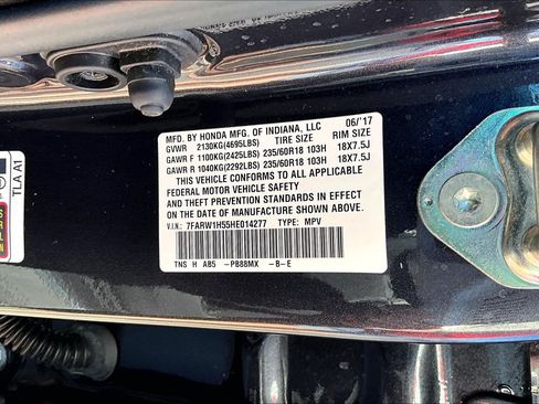 Used 2017 Honda CR-V EX image 33