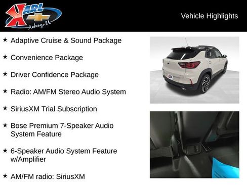 New 2026 Chevrolet TrailBlazer RS w/ Convenience Package image 3