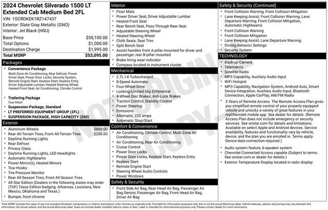 Used 2024 Chevrolet Silverado 1500 LT AWD/4WD image 20
