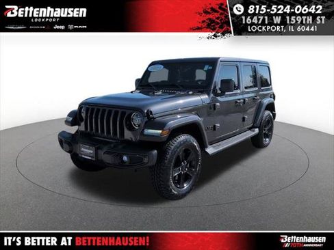 Certified 2021 Jeep Wrangler Unlimited Sahara AWD/4WD image 1