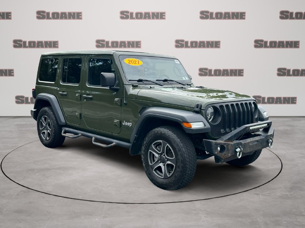 Used 2021 Jeep Wrangler Unlimited Sport w/ Sun And Sound Package AWD/4WD image 7