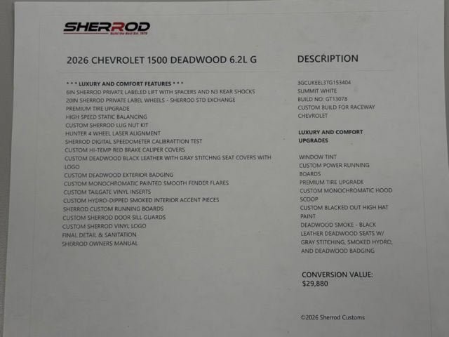 New 2026 Chevrolet Silverado 1500 RST w/ All Star Edition Plus AWD/4WD image 2