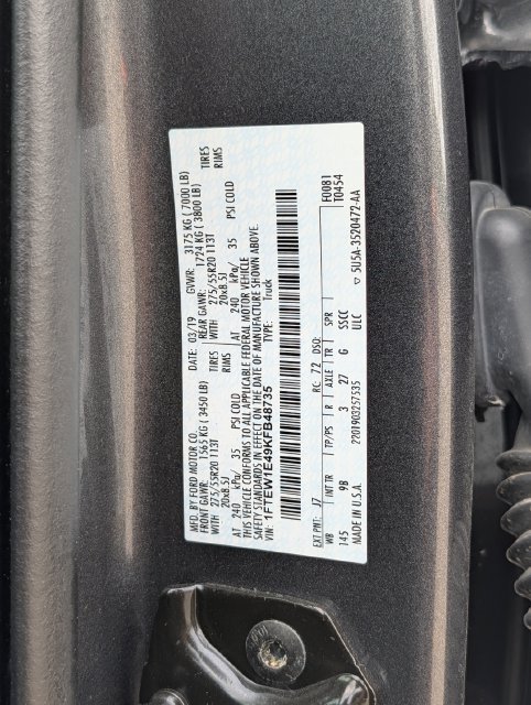 Used 2019 Ford F150 Platinum AWD/4WD image 28