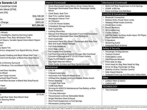 Used 2015 Kia Sorento LX image 7