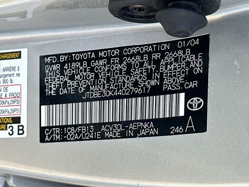 Used 2004 Toyota Camry LE FWD image 20