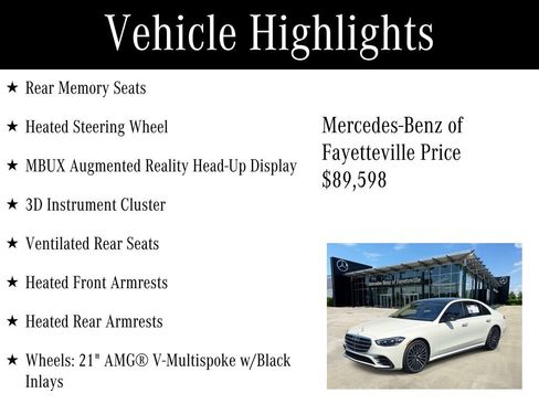Used 2023 Mercedes-Benz S 580 4MATIC Sedan image 12
