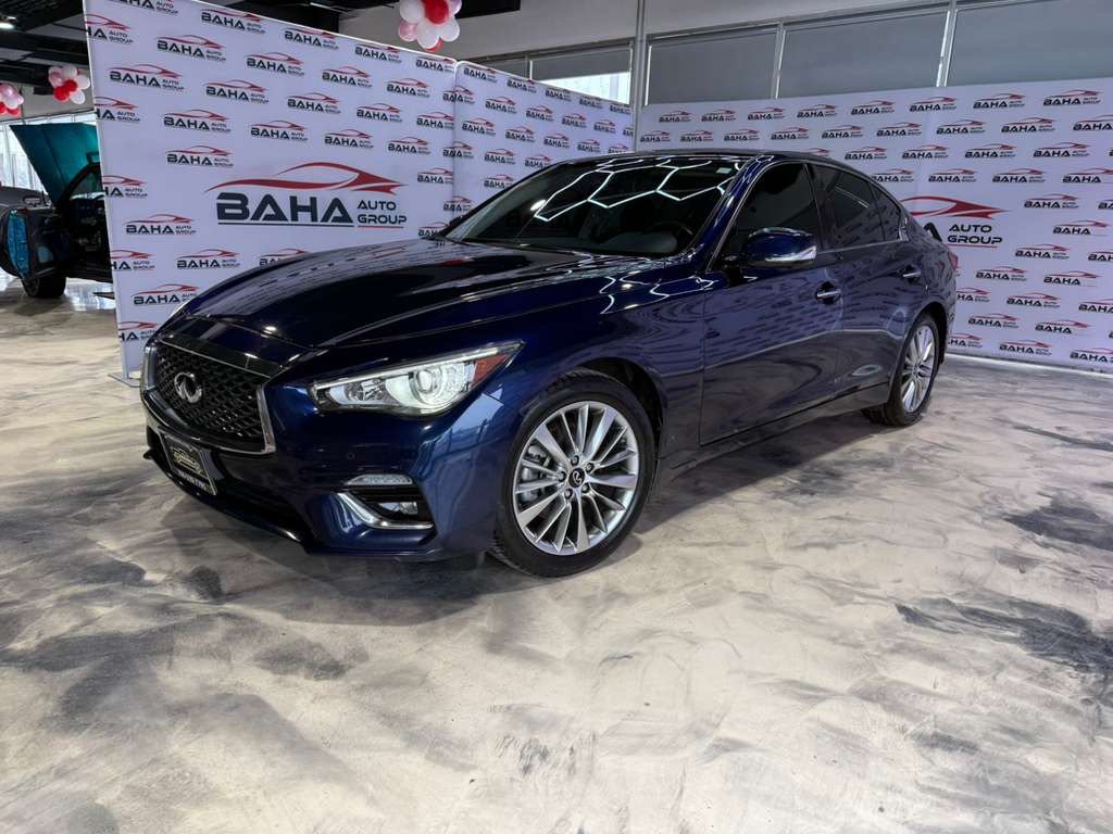 Used 2023 INFINITI Q50 Luxe w/ Cargo Package AWD/4WD image 2