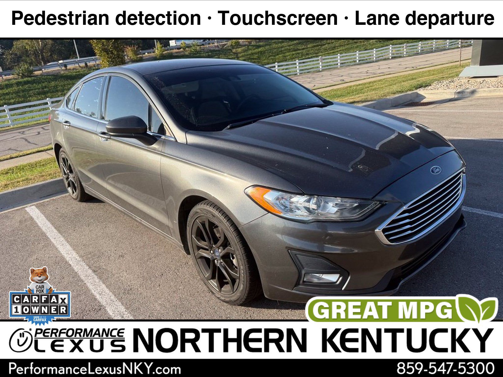 Used 2019 Ford Fusion SE w/ Equipment Group 151A FWD image 1