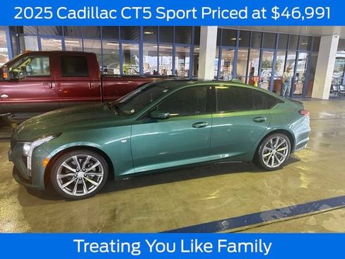 Used 2025 Cadillac CT5 Sport w/ Technology Package RWD image 1