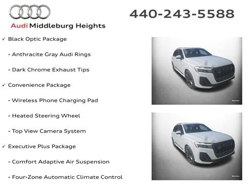 Used 2025 Audi Q7 3.0T Premium Plus w/ Premium Plus Package AWD/4WD image 3