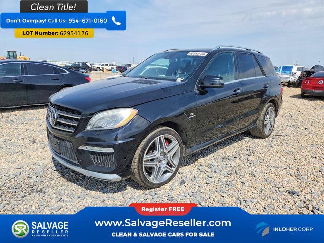 Used 2015 Mercedes-Benz ML 63 AMG 4MATIC image 1