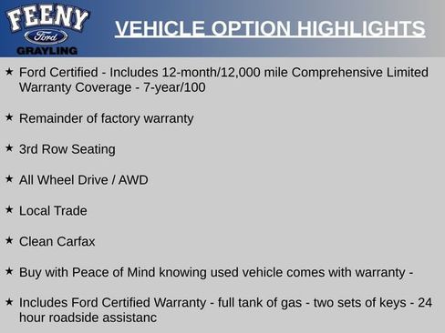 Used 2024 Ford Explorer XLT w/ Equipment Group 202A AWD/4WD image 3