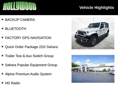 Used 2025 Jeep Wrangler Unlimited Sahara AWD/4WD image 3