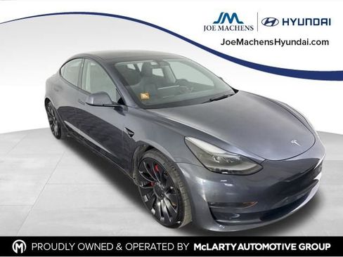 Used 2022 Tesla Model 3 Performance AWD/4WD image 2