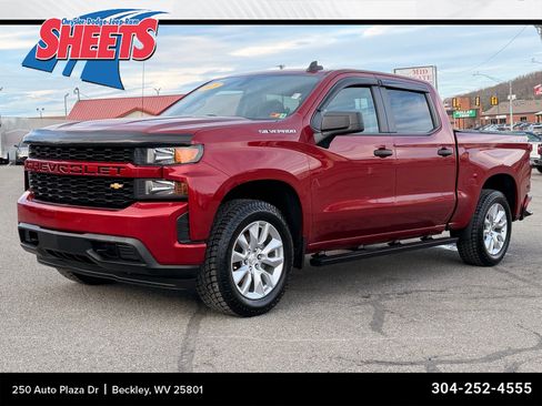 Used 2021 Chevrolet Silverado 1500 Custom image 1