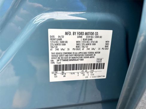 Used 2022 Ford Maverick Lariat w/ Lariat Luxury Package FWD image 22