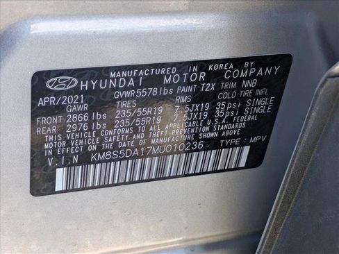 Used 2021 Hyundai Santa Fe Limited AWD/4WD image 15