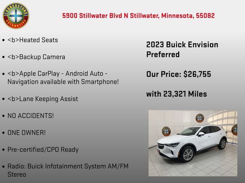 Used 2023 Buick Envision Preferred image 5