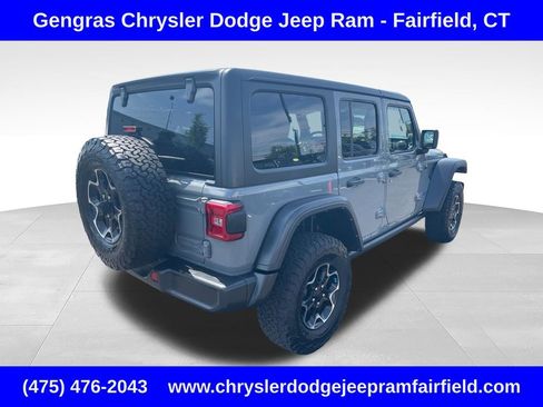 Used 2023 Jeep Wrangler Unlimited Rubicon 4xe w/ Cold Weather Group AWD/4WD image 7