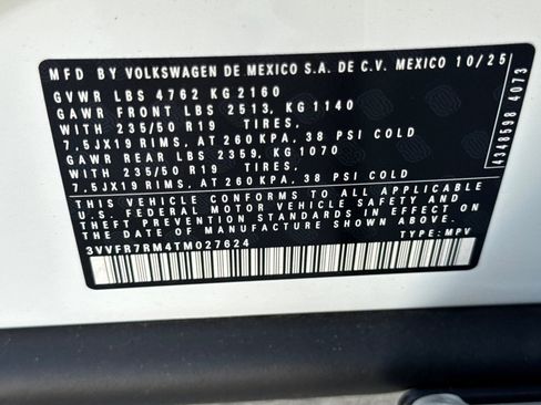 New 2026 Volkswagen Tiguan SE image 27