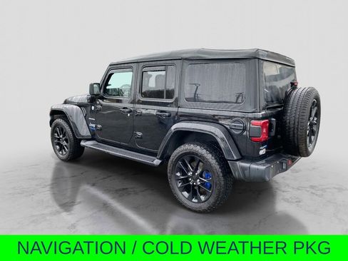 Used 2021 Jeep Wrangler Unlimited Sahara 4xe w/ Cold Weather Group image 3