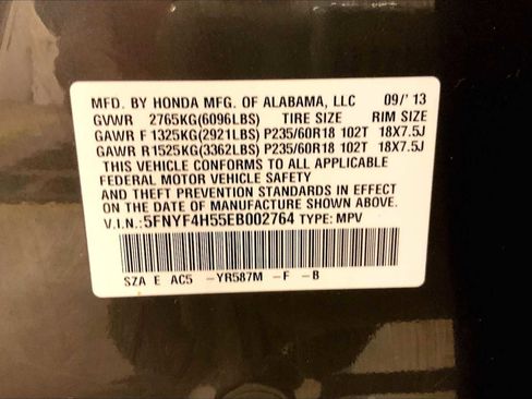 Used 2014 Honda Pilot EX-L image 33