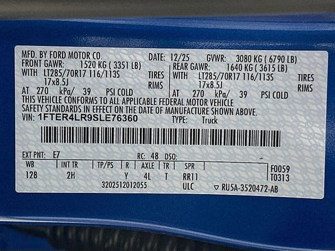 New 2025 Ford Ranger Raptor image 23