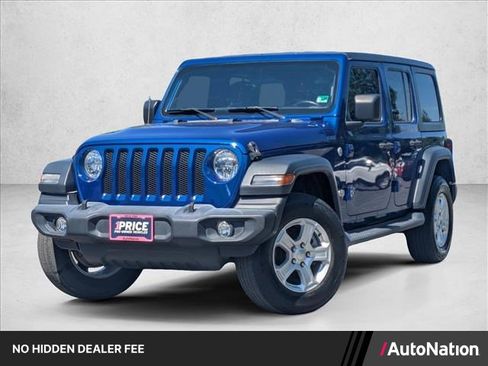 Used 2020 Jeep Wrangler Unlimited Sport S AWD/4WD image 1