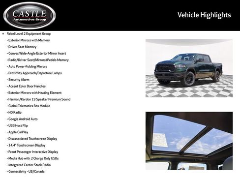 New 2026 RAM 1500 Rebel w/ G/T Package AWD/4WD image 6
