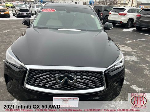 Used 2021 INFINITI QX50 Luxe image 8
