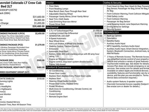 Used 2023 Chevrolet Colorado LT w/ LT Convenience Package II RWD image 3
