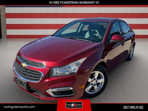 Used 2016 Chevrolet Cruze LT w/ Sun And Sound Package FWD image 9