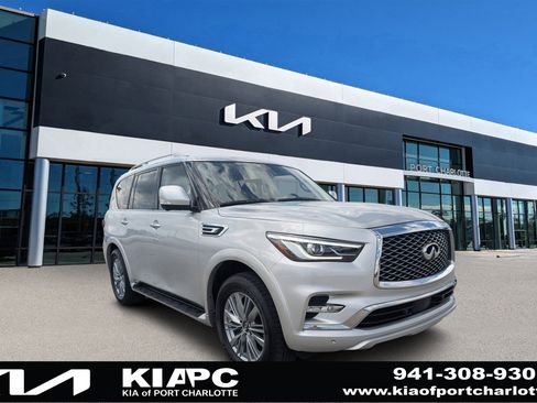 Used 2023 INFINITI QX80 Luxe w/ Cargo Package image 1