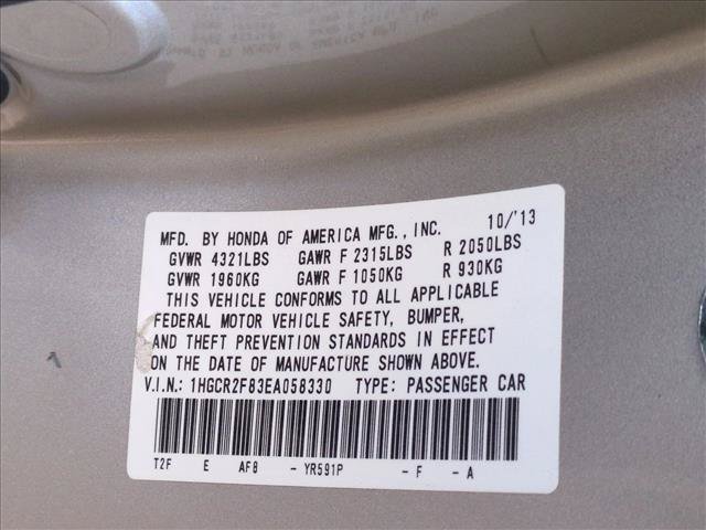 Used 2014 Honda Accord EX-L image 25