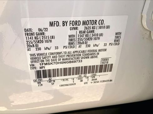 Used 2022 Ford Explorer XLT w/ Equipment Group 202A RWD image 31