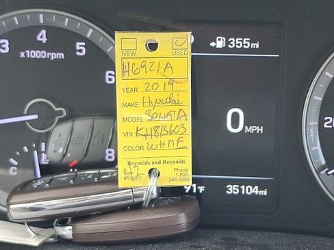 Used 2019 Hyundai Sonata SEL w/ Cargo Package FWD image 6