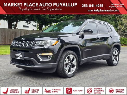 Used 2017 Jeep Compass Limited w/ Navigation Group AWD/4WD image 1