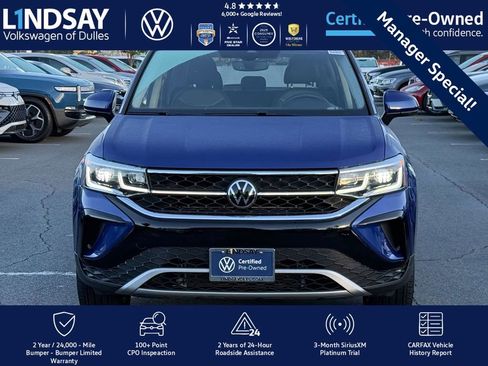 Certified 2023 Volkswagen Taos SEL image 2