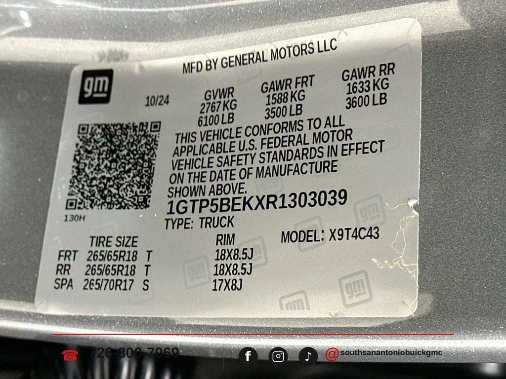 Certified 2024 GMC Canyon Elevation w/ Elevation Premium Package RWD image 33