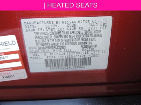 Certified 2024 Nissan Kicks SR w/ SR Premium Package FWD image 18
