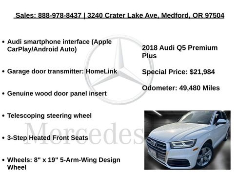 Used 2018 Audi Q5 2.0T Premium Plus w/ Premium Plus Package image 17