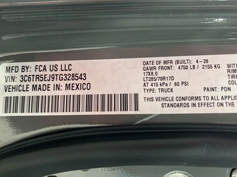 New 2026 RAM 2500 Power Wagon AWD/4WD image 28