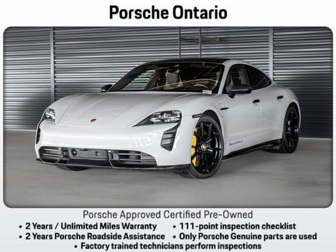 Certified 2022 Porsche Taycan Turbo S AWD/4WD image 1