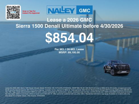 New 2026 GMC Sierra 1500 Denali Ultimate image 3