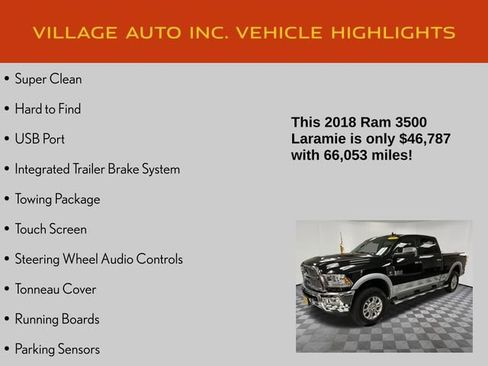 Used 2018 RAM 3500 Laramie AWD/4WD image 7