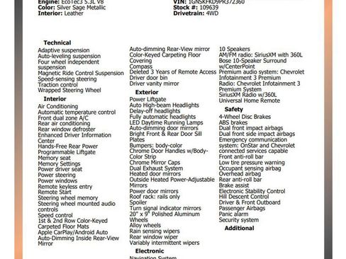 Used 2023 Chevrolet Suburban Premier image 33