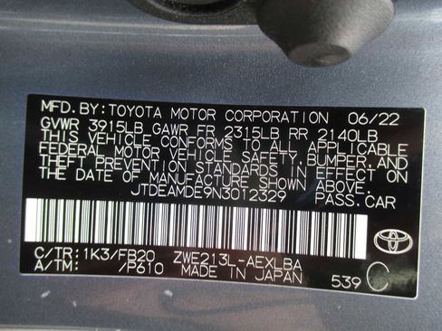 Used 2022 Toyota Corolla LE image 38